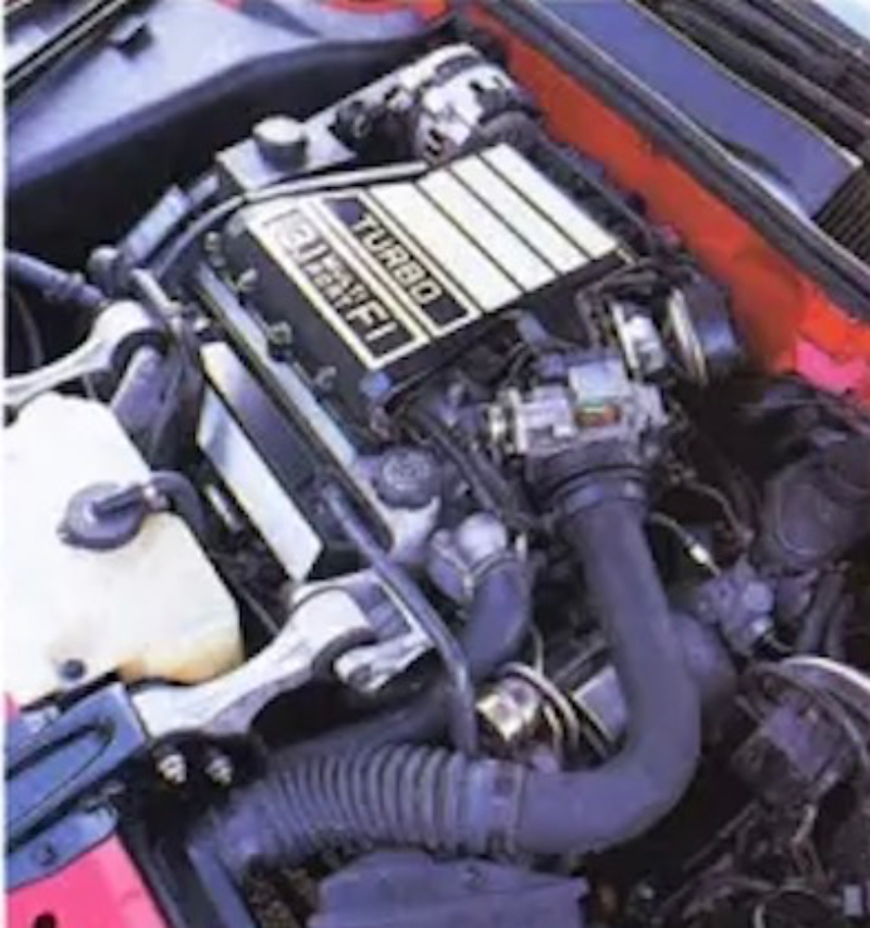 Turbocharged and intercooled 3.1-liter V6 in the Pontiac Grand Illusion concept