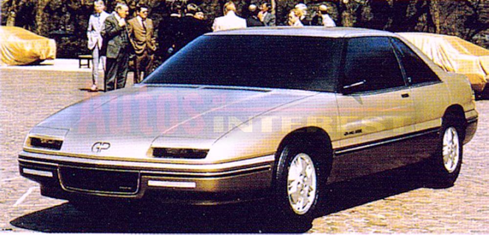 Period Pontiac Grand Prix design concept image